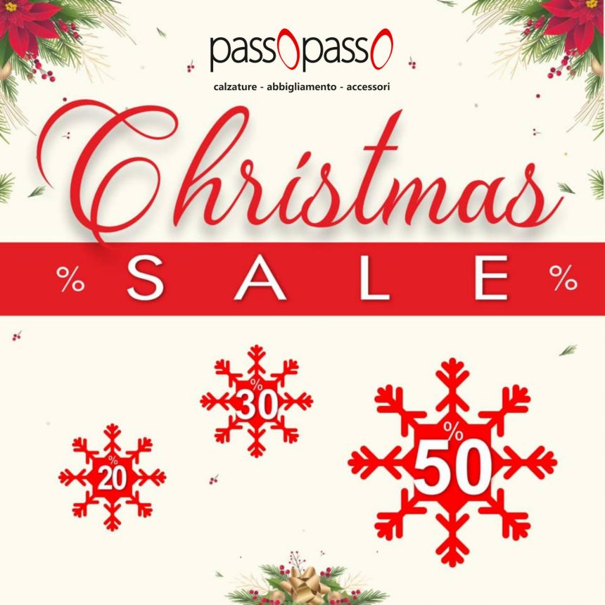 PASSO PASSO CHRISTMAS SALE!