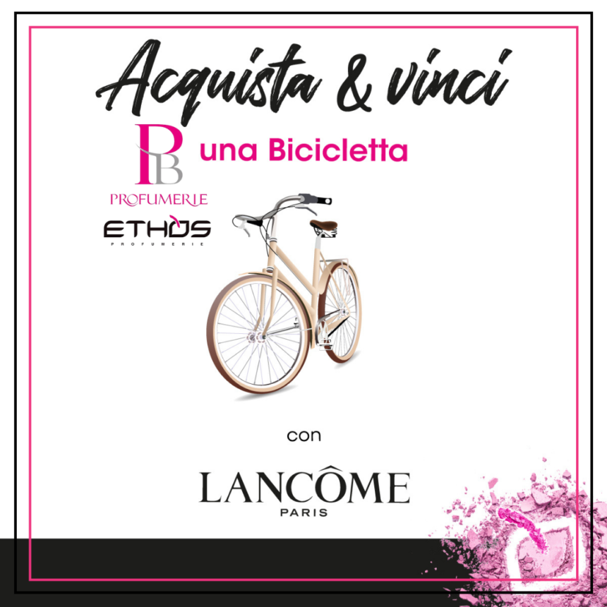 PB ETHOS PROFUMERIE: PARTECIPA AL CONCORSO INSTANT WIN!