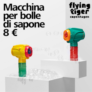 Flying tiger: la macchina sparabolle e tanto altro